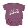 Simply Sage Market My Plants Know All My Secrets Garment Dyed Tee - 2XL - Berry - 2 of 4