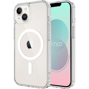 AMPD Tpu / Acrylic Crystal Clear Magsafe Case For Apple Iphone 13 Clear - 1 of 4