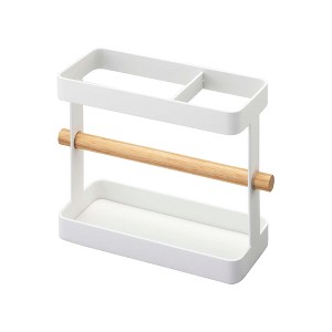 Yamazaki Home - Utensil Holder - Steel + Wood - 1 of 4