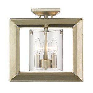 Golden Lighting Smyth 12" Semi-Flush - 1 of 1