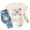 Simply Sage Market Wild Flower Colorful Short Sleeve Tee - 3 of 4