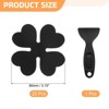 Unique Bargains PEVA Self Adhesive Clover-Shape Bathtub Stickers 20 Pcs with Scraper - 2 of 4