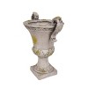 GDFStudio Upsal Outdoor Lightweight Concrete Garden Urn Planter - 2 of 4