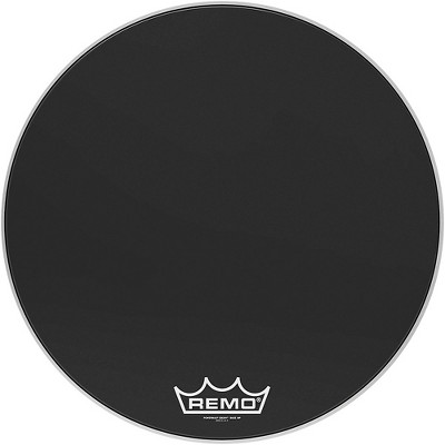Remo Powermax Ebony Crimplock Bass Drum Head