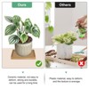 Unique Bargains Indoor Ceramic Durable Plant Saucers 1 Pc - 4 of 4