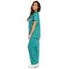 Just Love Scrub Set - 6 Pocket Medical Uniform - (V-Neck with Cargo Pant Nurse Set) - 2 of 3