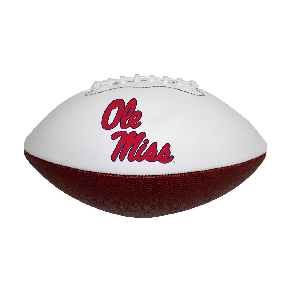 NCAA Ole Miss Rebels Official Size Autograph Football