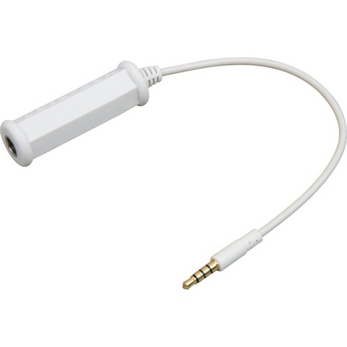 Peterson 3 5mm 1 4 Iphone Itouch Adapter Cable White Target