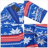 Men's Printed Blazer Casual Slim Fit One Button Sports Coat Festival Party Jacket - 4 of 4