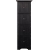 Racxily 4-Tier Corner Pantry Cabinet, 72" Tall Storage with 8 Doors & Shelves for Kitchen & Living Room. - 2 of 4