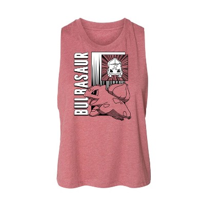 Women's - Pokémon - Bulbasaur Panels Graphic Racerback Tank