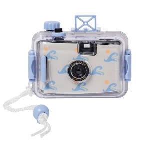 Sunnylife: Blue Wave Underwater Camera - Retro 35mm Film - 1 of 4