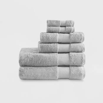 900-1000 GSM Splendor Cotton 6 pc Bath Towel Set by Madison