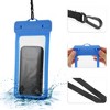 Unique Bargains Wide Side Mobile Waterproof Bag 4.92"x9.65" 2 Pcs - 3 of 4