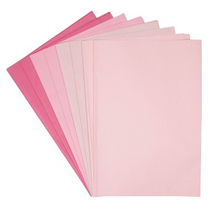 Juvale 160 Sheets Bulk Tissue Paper for Gift Wrapping Bags, Valentines DIY Crafts, 4 Pink Colors, 15 x 20 In - 1 of 4