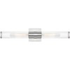 Possini Euro Design Possini Euro Isabella 24 1/4"W Polished Nickel Bath Light Set of 2 - 4 of 4