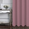 RT Designer Collection Cindy Textured 2 Pack Grommet Curtain Panel 36" x 84" Rose - 4 of 4