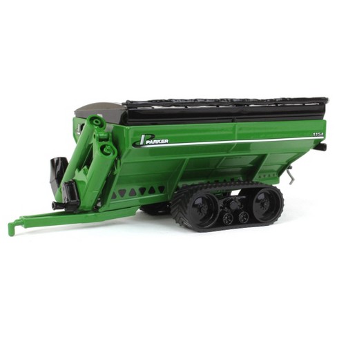 Spec Cast 1/64 Parker 1154 Green Grain Cart on Tracks -Ages 14+ UBC-047 - image 1 of 4