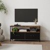 2 Fabric Drawer Dresser TV Stand - 2 of 4