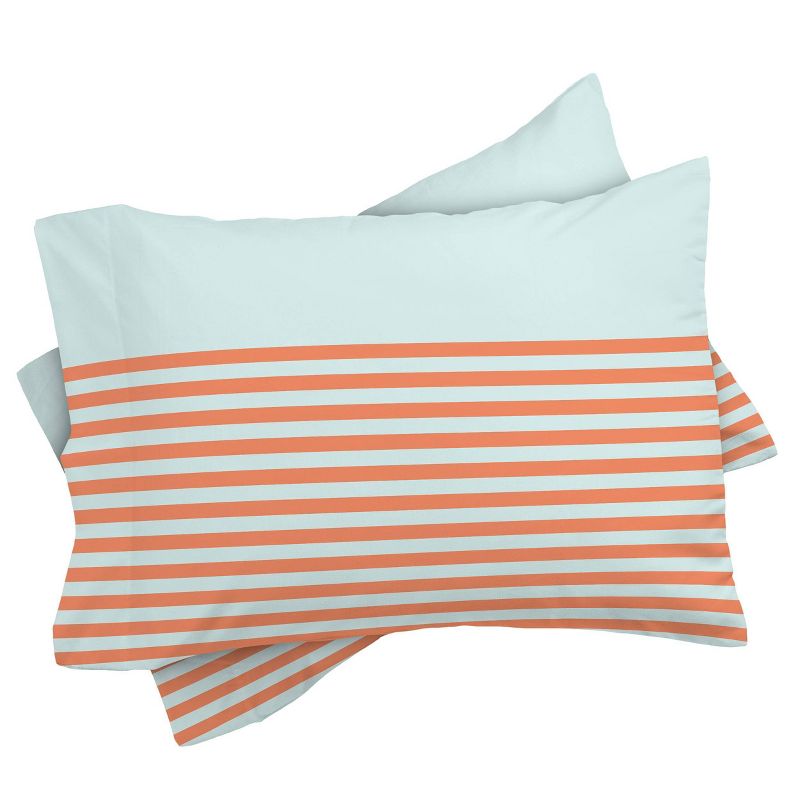 June Journal Beach Stripes Comforter Set - Deny Designs, 4 of 9