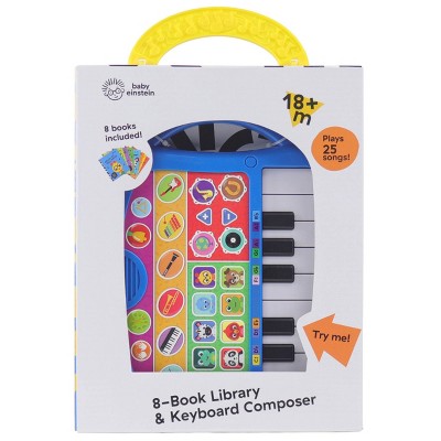 Baby Einstein My First Music Fun Keyboard Composer & 8 Book Library Boxed Set - PI Kids