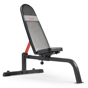 Sunny Health & Fitness Adjustable Multifunction Weight Bench - Black - 1 of 4