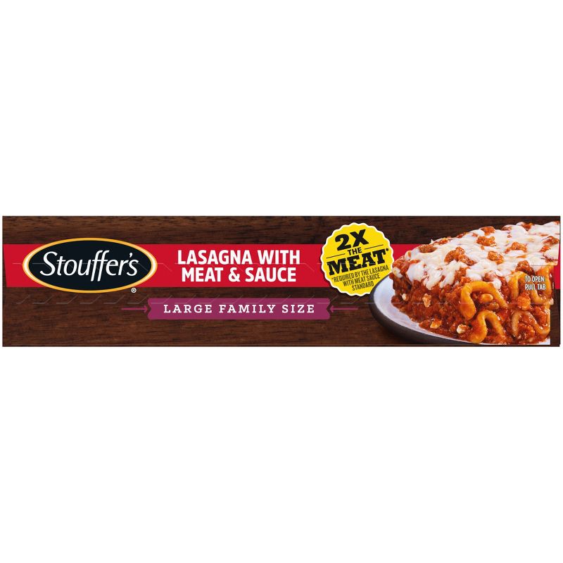 Stouffer's Family Size Frozen Lasagna with Meat & Sauce - 57oz, 4 of 13