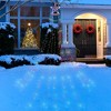 Northlight LED Lighted Waterfall Tree Outdoor Multi-Function Christmas Decoration - 12.5' - Multicolor Lights - 2 of 4