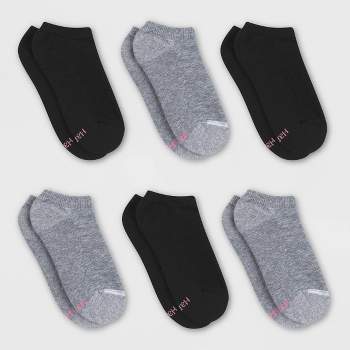 No Nonsense Womens Soft & Breathable Cushioned Quarter Top Sock, Black,  4-10 (NS5167) 