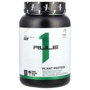 Rule One Proteins Plant Protein Powder Drink Mix, Vanilla, 1.37 lb (620 g) - 1 of 2