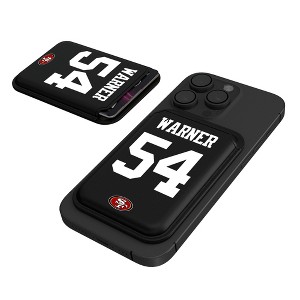 Keyscaper NFL San Francisco 49ers Players Game Tactic Black Magnetic Credit Card Wallet - 1 of 3