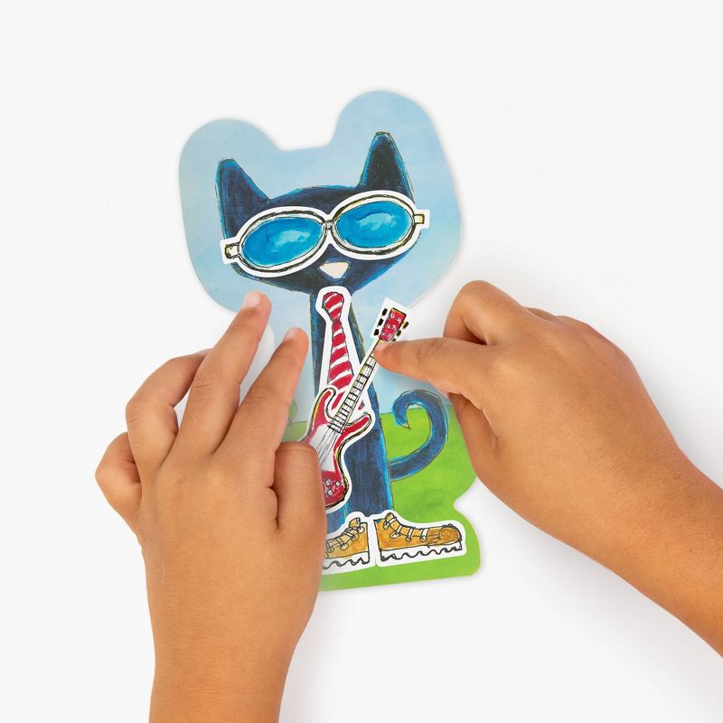 Educational Insights Papercraft Pete the Cat Coloring Activity Set, 4 of 8