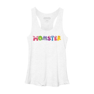 Women's Design By Humans Cute Momster Cartoon Monster By averilshop Racerback Tank Top - 1 of 2