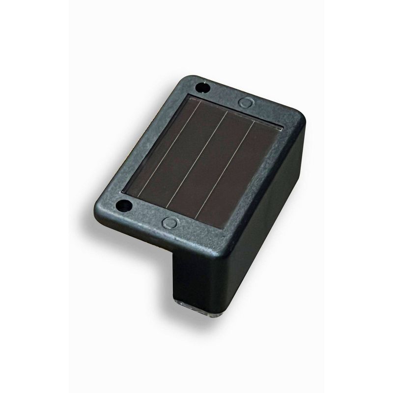 Maxsa Innovations Solar Powered 4pk LED Deck Lights Black, 1 of 6