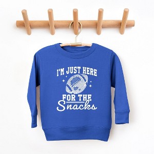 The Juniper Shop I'm Just Here For The Snacks Disco Toddler Graphic Sweatshirt - 1 of 3