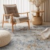 World Rug Gallery Muted Multi-Tonal Abstract Area Rug - Rug for Living Room, Bedroom, or Play Area - Easy to Clean, Kid & Pet Friendly, Durable - 2 of 4