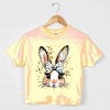Simply Sage Market Coquette Bunny Dot Bow Boxy Crop Top - 2 of 4