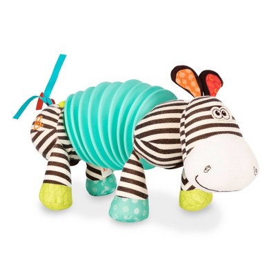 B. Toys Sensory Zebra Plush - Squeezy 