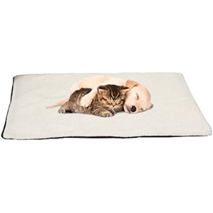 PETMAKER 33"x24" Plush Cozy Pet Bed - Blue - 1 of 1
