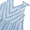 Hope & Henry Girls' Sleeveless Bow Shoulder Swing Dress, Infant - 3 of 4