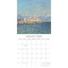 2026 Square Wall Calendar, Monet, 16-Month Arts & Antiques Theme with 180 Reminder Stickers (12x12 In) - 3 of 4