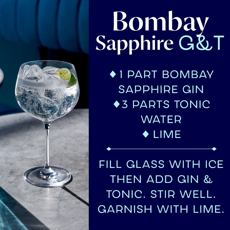 Bombay Sapphire Gin - 750ml Bottle, 4 of 9