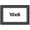 PosterPalooza | Photo Size Linear Black Picture Frame - UV Acrylic, Foam Board Backing, Hanging Hardware - 2 of 4