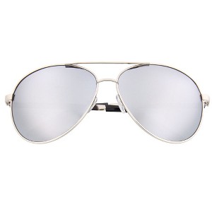 grinderPUNCH - Big XL Wide Frame Extra Large Aviator Sunglasses Oversized 148mm Black - 1 of 4