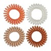 Kitsch Spiral Hair Ties, Coil Hair Ties, 4 Pack - 3 of 4