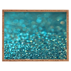 Lisa Argyropoulos Aquios Rectangle Tray - Blue - Deny Designs: Sustainable Bamboo, Artist-Designed - 1 of 4
