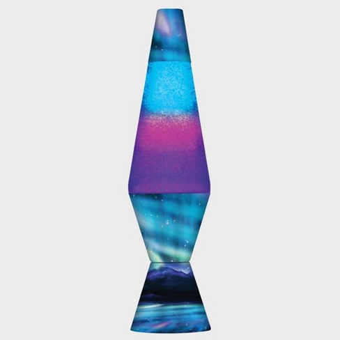 Blue glitter deals lava lamp