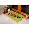 RugSmith Multi Machine Tufted Home Pink Flower Doormat - 3 of 4