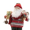 Ski Santa Character with Snow Shoes - 3 of 3