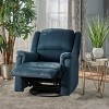 GDFStudio Pismo Contemporary Tufted Upholstered Swivel Gliding Recliner - 2 of 4